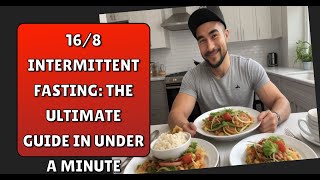 168 Intermittent Fasting The Ultimate Guide in Under a Minute [upl. by Merrel]