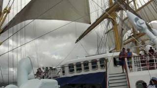 Star Clippers Royal Clipper Sails Up [upl. by Shulock272]