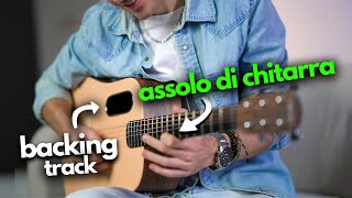 Come Creare un Assolo di Chitarra Bellissimo sulla Chitarra Acustica [upl. by Latrice93]