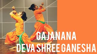 GANESHAdance GAJANANA DEVA SHREE GANESHA BEST GANPATI DANCE RITUS DANCE STUDIO [upl. by Rockie]