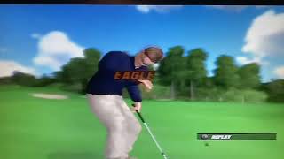 Tiger Woods PGA Tour 2004 PS2 Kapalua Plantation Eagle [upl. by Aiela]