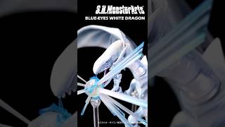 NEW SH MonsterArts Blue Eyes White Dragon OFFICIAL UNBOXING  via tamashiinations yugioh [upl. by Ayela]