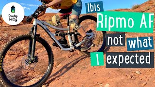 Ibis Ripmo AF Review  Small Rider on a Heavier Burly Bike  Womens Mountain Biking [upl. by Ramoj165]