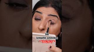 Ü40 Schlupflider Schminken schlupflider hoodedeyemakeup makeuptipps ü40makeup [upl. by Oruhtra]