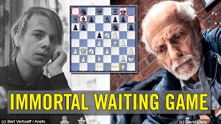 The immortal waiting game  Ulf Andersson vs Michael Basman [upl. by Eimarrej452]