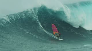 Robby Naish Jaws Windsurfing 12312019 [upl. by Naes]