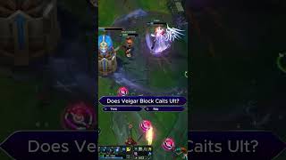 Does Veigar Block Caits Ult 🤔🚫 veigar smokeythedab leagueoflegends [upl. by Assil]