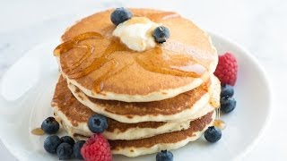 Easy Fluffy Pancakes Recipe  How to Make Pancakes from Scratch [upl. by Pickens]