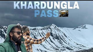 Khardungla Pass  Worlds Highest Pass 🗻  Leh to Nubra Valley via Khardungla Pass  Leh Ladakh Tour [upl. by Ainoek]