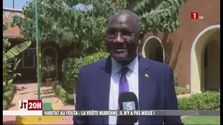 Habitat au Fouta la Voûte Nubienne il ny a pas mieux   Reportage JT Sénégal  Janvier 2023 [upl. by Tenahs]