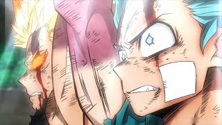 Midoriya Last Smash He Gives Bakugou One For All Deku amp Bakugou Vs Nine  Movie [upl. by Lomaj705]