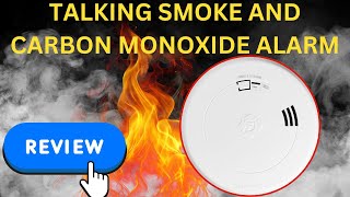 FIRST ALERT Talking Smoke and Carbon Monoxide Alarm Review And How to Program [upl. by Relyuc180]