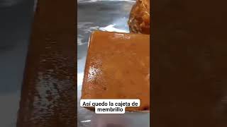 Cajeta de membrillo deliciosa suscribete [upl. by Randal]