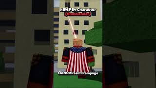 Realm Rampage Homelander roblox saitamabattlegrounds [upl. by Eelasor]