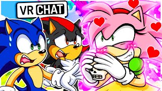 Sonic amp Shadow Meet Rosy The Rascal VR Chat [upl. by Animsay699]