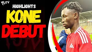 SEKOU KONE Highlights on Manchester United DEBUT [upl. by Riaj]