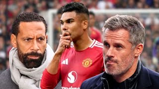 Rio Ferdinand defends Casemiro from criticism after Liverpool defeat [upl. by Brahear816]