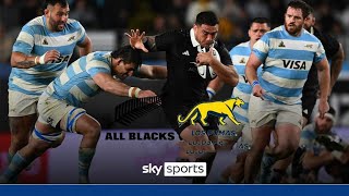 The Rugby Championship Argentina beat defending champions New Zealand 3830 in Wellington [upl. by Dail]