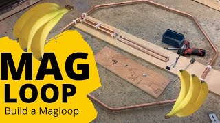 HAM RADIO Building a magnetic loop antenna Part 1 [upl. by Alym]