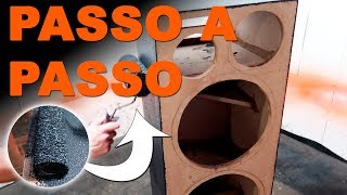 Como fazer textura Batida de Pedra em caixas de som [upl. by Melvyn194]