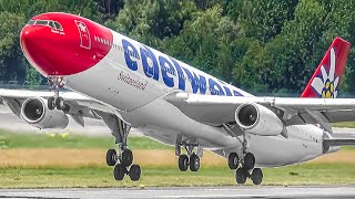 30 MINUTES of TAKEOFFS and LANDINGS  Zurich Airport Plane Spotting ZRHLSZH [upl. by Louis]