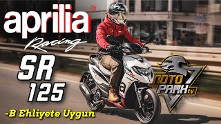 B EHLİYET Ve Bu PARAYA Aprilia Mı  2024 SR 125 Aprilia Scooter [upl. by Hardden]