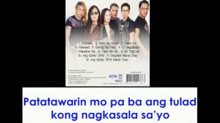 Patawad By Alon With Lyrics [upl. by Htiduy]