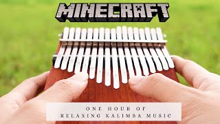 【1 HOUR】Minecraft Haggstrom Relaxing Kalimba Cover for Sleeping Studying Relaxing [upl. by Lapotin256]