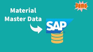 Material Master Data Migration Full Demo SAP S4HANA Data Migration Cockpit learnsap [upl. by Ossie]