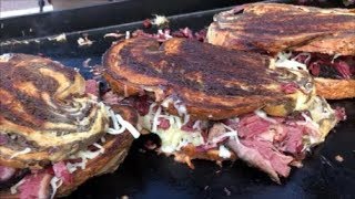 Griddled Pastrami Reuben Sandwiches [upl. by Anawaj897]