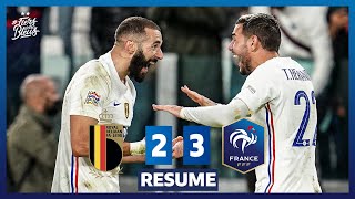 Belgique 23 France le résumé  Demi Finale UEFA Nations League I FFF 2021 [upl. by Court190]