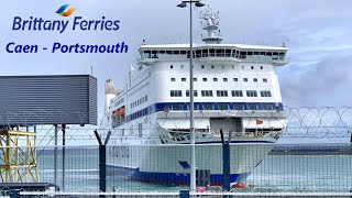 Brittany Ferries  MV Mont St Michel  Caen to Portsmouth [upl. by Airekahs]