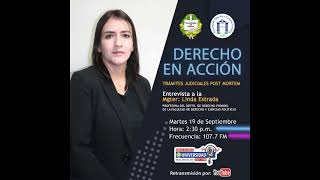 Derecho en Acción Trámites Judiciales PostMortem [upl. by Irap]