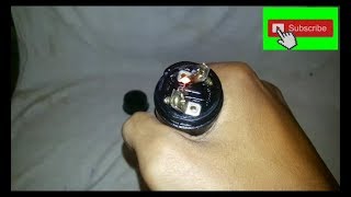 Cara sederhana membuat vape dengan fiting lampu cuma habis Rp10000 [upl. by Einneb110]