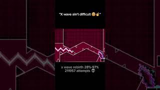 GEOMETRY DASH NEW TOP DEMON POITERCREATE  САМЫЙ СЛОЖНЫЙ УРОВЕНЬ GEOMETRY DASH X WAVE REBIRTH [upl. by Indnahc]