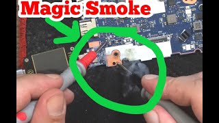 Lenovo E580  I smoked this laptop  How to check a usbc board with a power supply [upl. by Marasco]