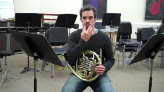 Embouchure for French Horn [upl. by Pancho]