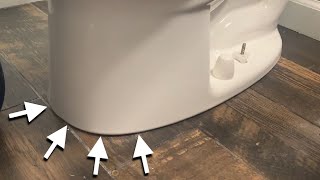 Fix a Wobbly  Loose Toilet in Seconds [upl. by Manly]