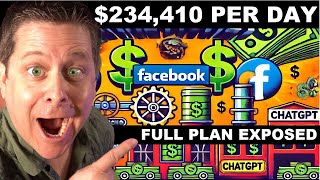 Free Facebook Traffic  234000 Per Day  With AI  Make Money Online [upl. by Ettennig]