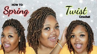 8 Inch Spring twist Crochet  Beyond Beauty Hair [upl. by Arod]