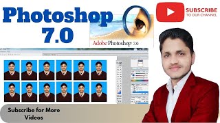 Passport Size Photo Kaise Banaye  हिंदी में समझें  Photoshop Lec 1 photoshoot editing [upl. by Leanne]