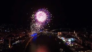 Feuerwerk Urfahranermarkt 3042016 [upl. by Attelocin]