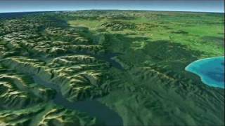 maps  cel shaded  virtualNZ  New Zealand  Aotearoa [upl. by Nive299]