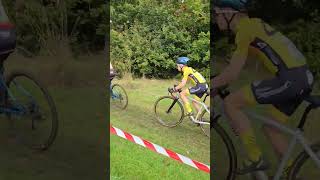 Wessex League Cyclocross 2024  Round 4 Reading cycling kidsonbikes kidsbike race music shorts [upl. by Adeuga]