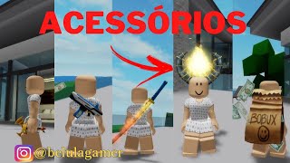 Pegue agora MELHORES IDs de ACESSÃ“RIOS para usar no BROOKHAVEN brookhavenrp brookhaven roblox [upl. by Aiek278]