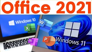 How to Install MS Office 2021 in Windows 10 amp 11 Computer Step by Step [upl. by Barnard]