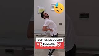 🔴 ¿CÓMO ALIVIAR EL DOLOR LUMBAR [upl. by Arch]