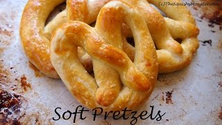 Buttery Soft Mall Pretzels Recipe [upl. by Htiel]