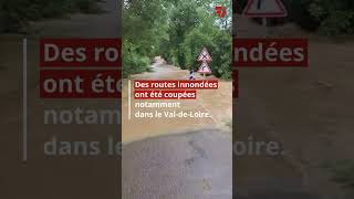 Des images impressionnantes des inondations dans la Nièvre [upl. by Tdnarb848]