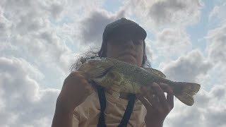 Bass Fishing At Hempstead Lake [upl. by Edrea]